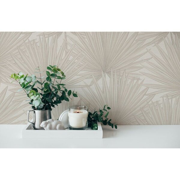 Tapete Beige, Creme, Grau, Silber AS-Creation Vliestapete (390902)