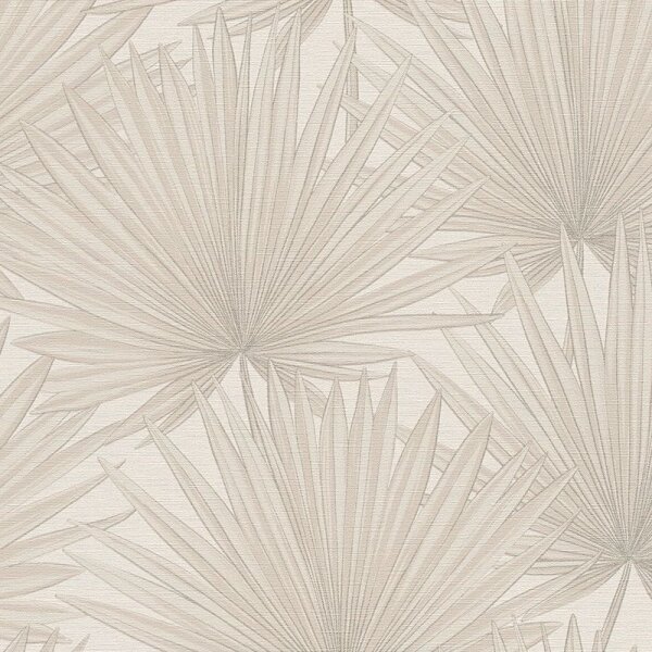 Tapete Beige, Creme, Grau, Silber AS-Creation Vliestapete (390902)