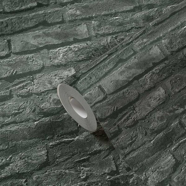 Tapete Schwarz, Anthrazit SALE AS-Creation Vliestapete 301681