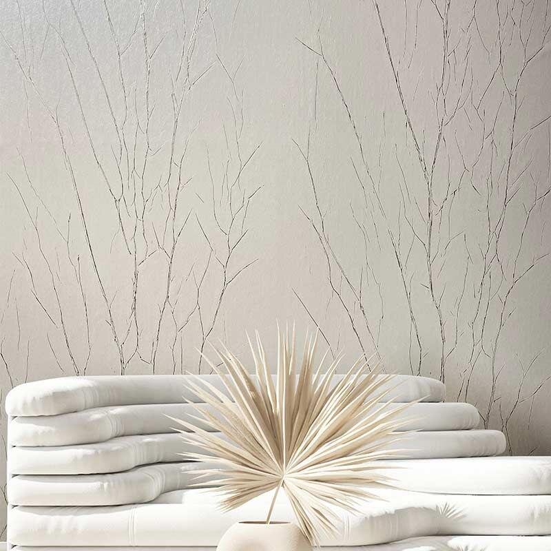 Tapete Weiß Marburg Vliestapete (83477)