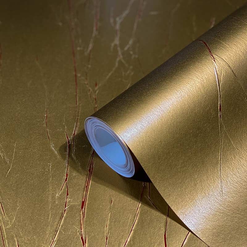 Tapete Gold, Kupfer Marburg Vliestapete (83476)