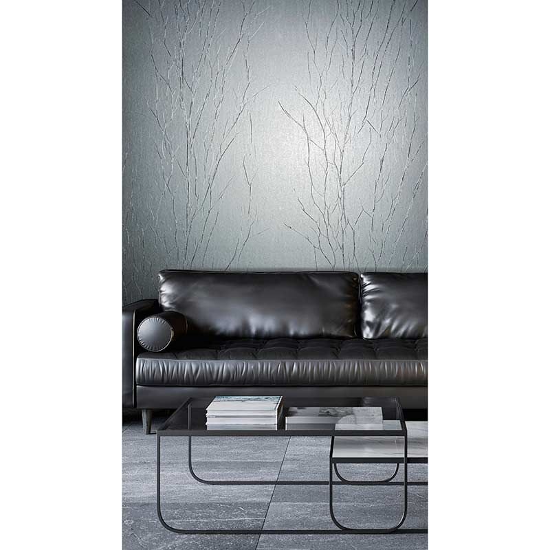 Tapete Grau, Silber Marburg Vliestapete (83474)