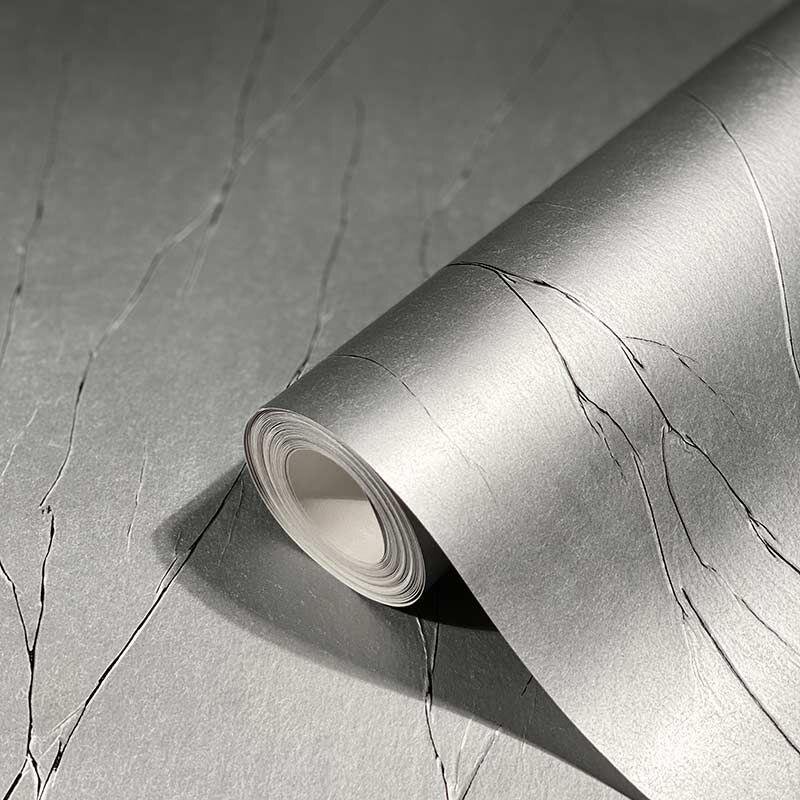 Tapete Grau, Silber Marburg Vliestapete (83474)