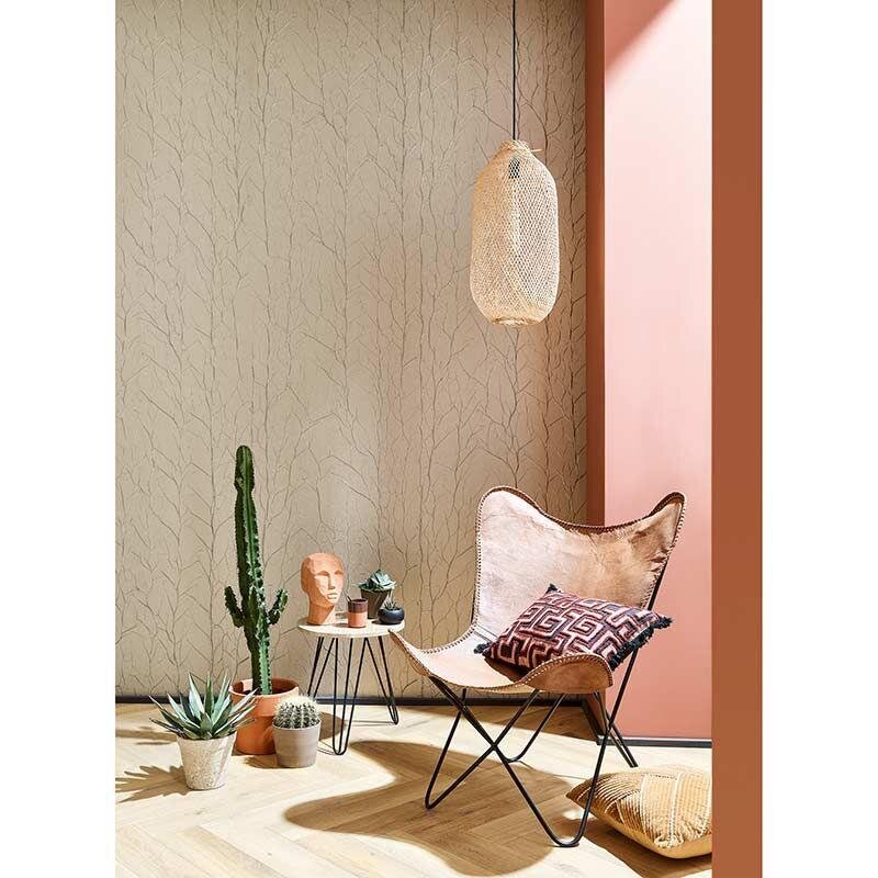 Tapete Gold, Kupfer Marburg Vliestapete (83470)