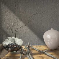 Tapete Schwarz, Anthrazit Marburg Vliestapete (83464)