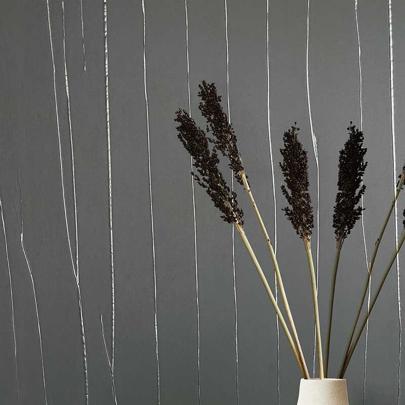 Tapete Grau, Silber, Schwarz, Anthrazit Marburg Vliestapete (83458)