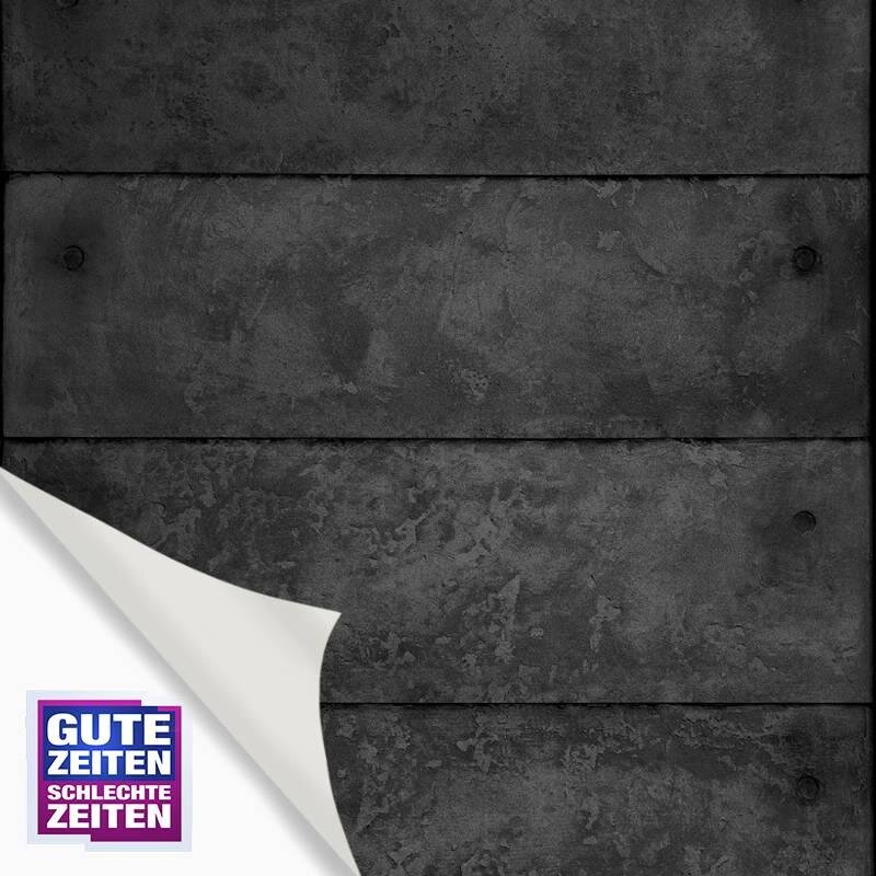 Digitaldruck-Tapete GZSZ Schwarz, Anthrazit Marburg (34861)