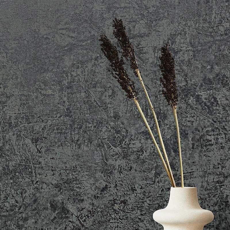 Tapete Schwarz, Anthrazit Marburg Vliestapete (83398)