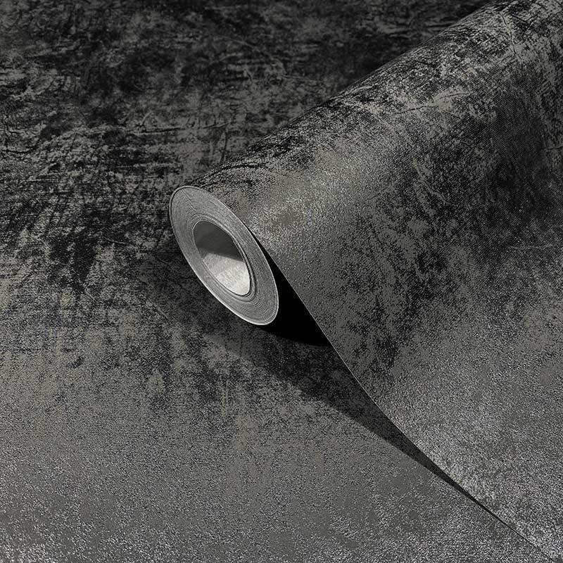 Tapete Schwarz, Anthrazit Marburg Vliestapete (83398)