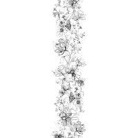 Digitaldruck-Tapete Grau, Silber, Schwarz, Anthrazit...