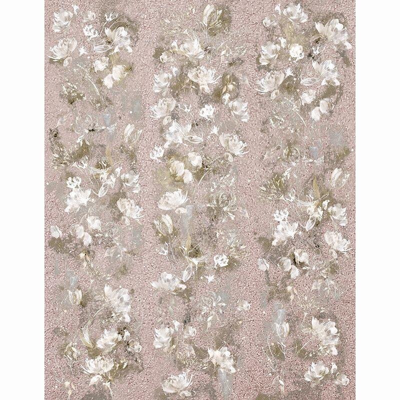 Digitaldruck-Tapete Beige, Creme, Braun, Rosa, Rose Marburg (63468)