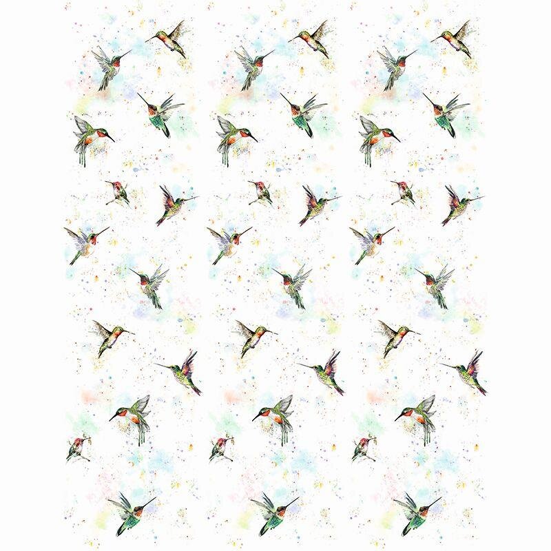 Digitaldruck-Tapete Bunt, Weiß Marburg (63461)