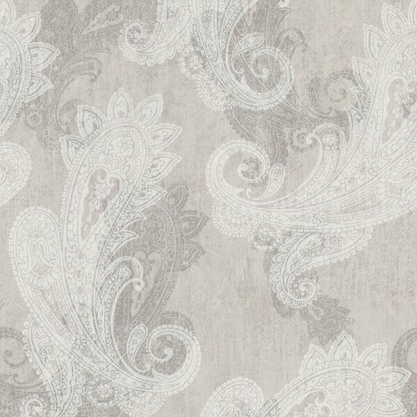 Tapete Grau, Silber, Greige Rasch Vliestapete (746426)