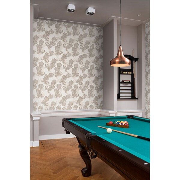 Tapete Beige, Creme, Grau, Silber Rasch Vliestapete (746419)