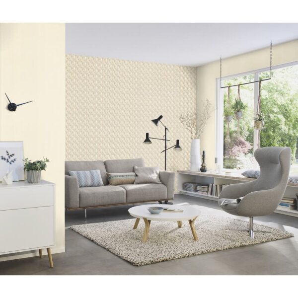 Tapete Beige, Creme Rasch Vliestapete (746020)