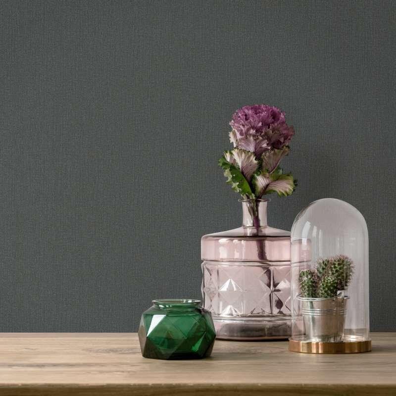 Tapete GZSZ Schwarz, Anthrazit Marburg Vliestapete (34842)