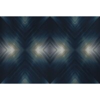 Digitaldruck-Tapete Blau, Grau, Silber Guido Maria...