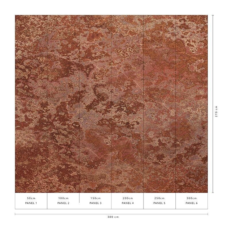 Digitaldruck-Tapete Braun, Rot Guido Maria Kretschmer (224825)