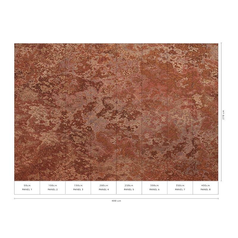 Digitaldruck-Tapete Braun, Rot Guido Maria Kretschmer (224820)