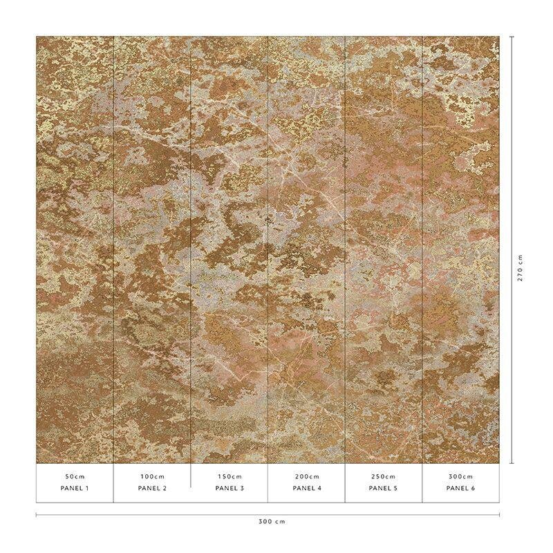 Digitaldruck-Tapete Gold, Kupfer Guido Maria Kretschmer (224815)