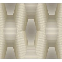 Digitaldruck-Tapete Beige, Creme, Gold, Kupfer, Grau,...