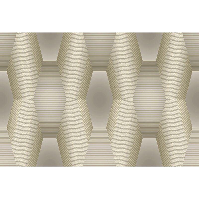 Digitaldruck-Tapete Beige, Creme, Gold, Kupfer, Grau, Silber Guido Maria Kretschmer (224710)