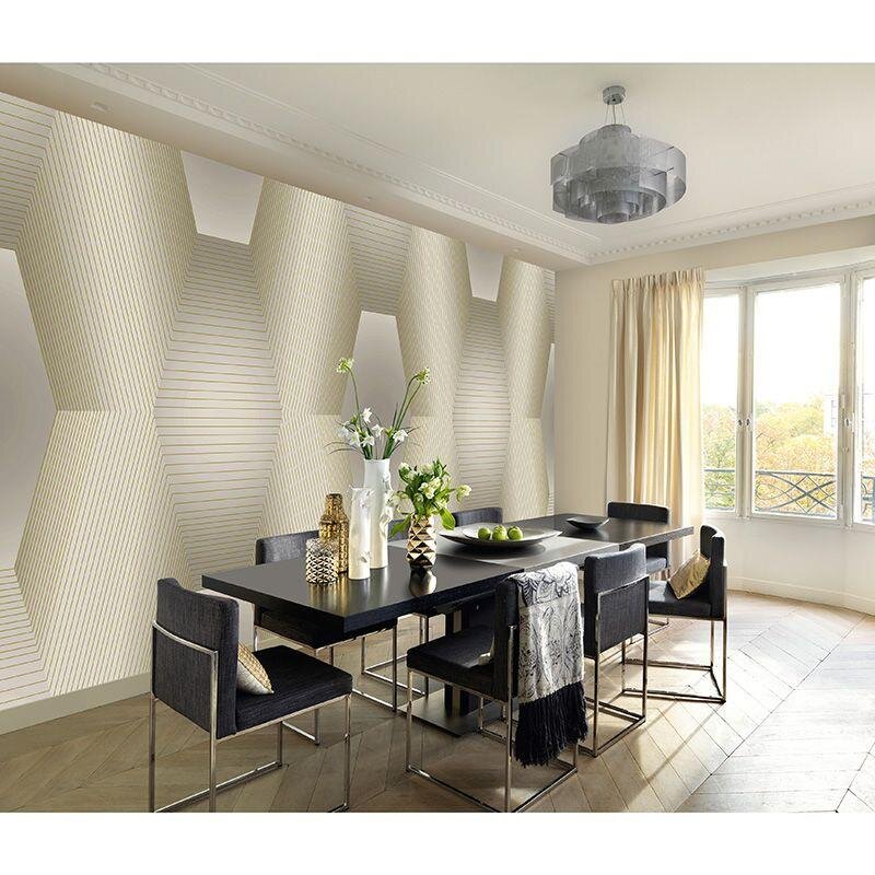 Digitaldruck-Tapete Beige, Creme, Gold, Kupfer, Grau, Silber Guido Maria Kretschmer (224710)