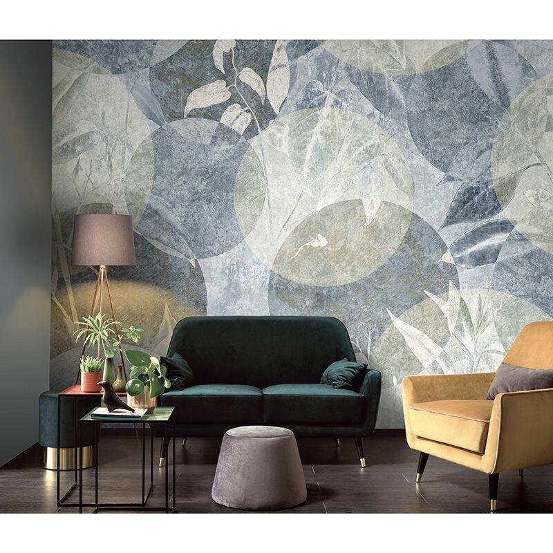 Digitaldruck-Tapete Beige, Creme, Blau Guido Maria Kretschmer (224625)