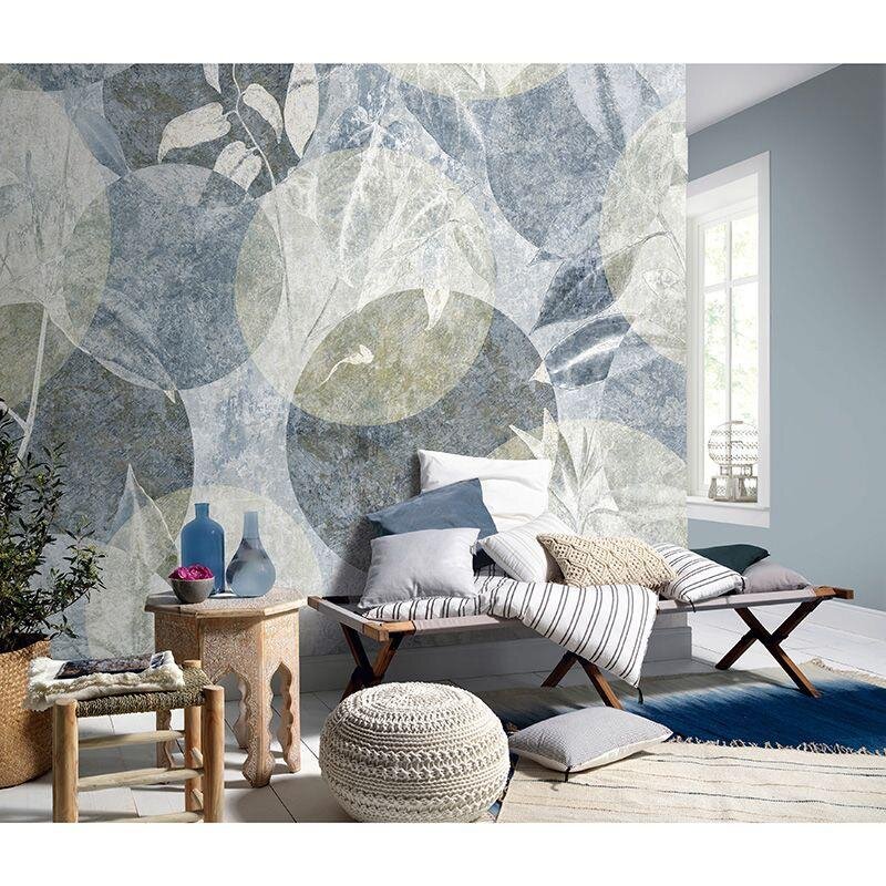 Digitaldruck-Tapete Beige, Creme, Blau Guido Maria Kretschmer (224625)