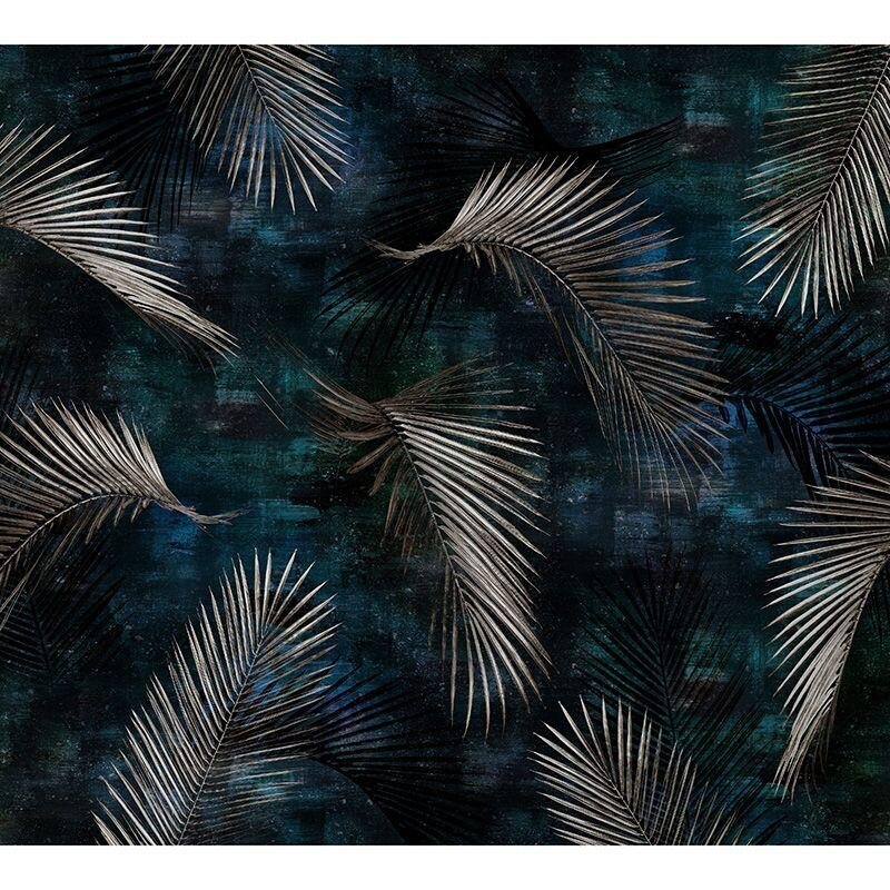 Digitaldruck-Tapete Blau, Grau, Silber Guido Maria Kretschmer (224325)