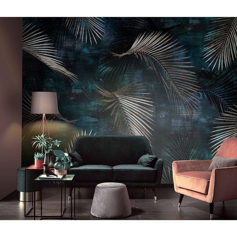 Digitaldruck-Tapete Blau, Grau, Silber Guido Maria Kretschmer (224325)