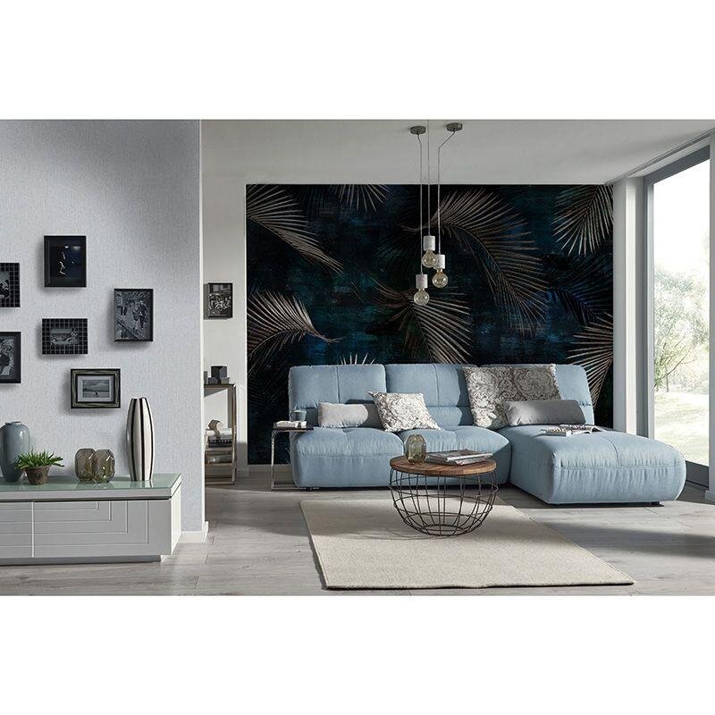 Digitaldruck-Tapete Blau, Grau, Silber Guido Maria Kretschmer (224325)