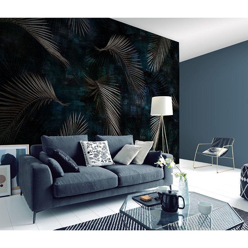 Digitaldruck-Tapete Blau, Grau, Silber Guido Maria Kretschmer (224320)