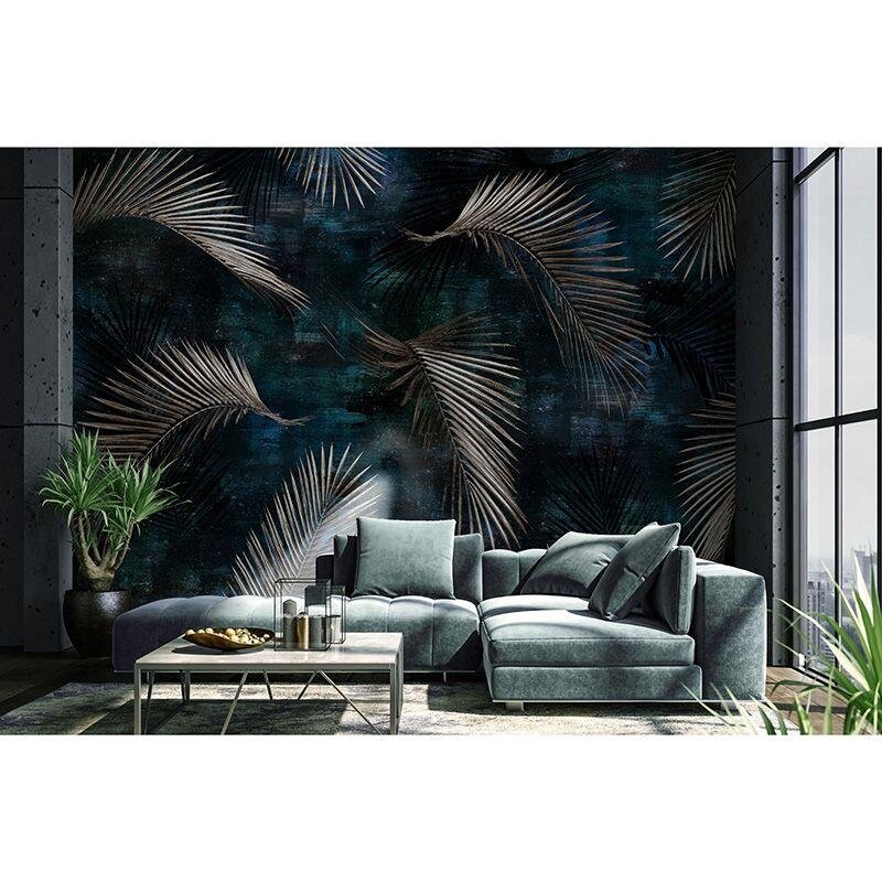 Digitaldruck-Tapete Blau, Grau, Silber Guido Maria Kretschmer (224320)