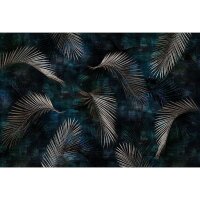 Digitaldruck-Tapete Blau, Grau, Silber Guido Maria...