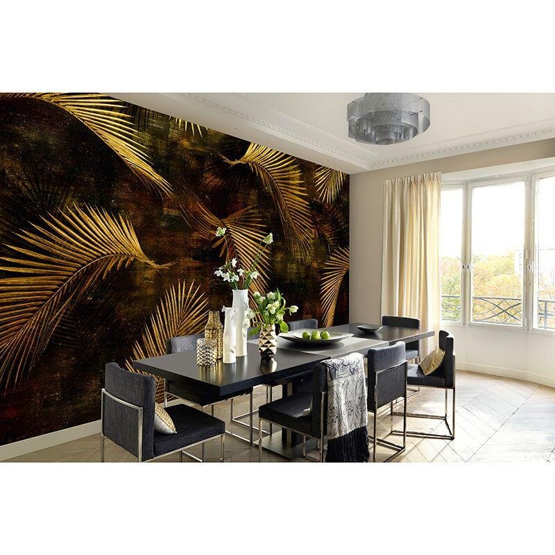 Digitaldruck-Tapete Gold, Kupfer, Schwarz, Anthrazit Guido Maria Kretschmer (224310)