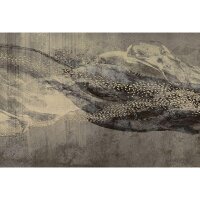 Digitaldruck-Tapete Braun, Gold, Kupfer, Schwarz,...