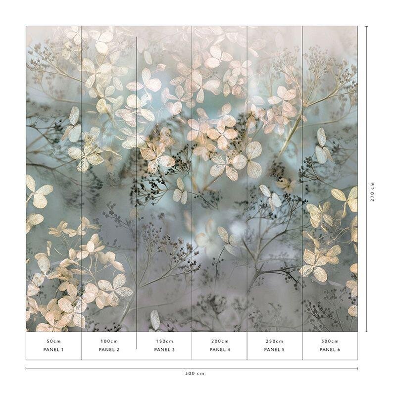 Digitaldruck-Tapete Beige, Creme, Grün, Schwarz, Anthrazit Guido Maria Kretschmer (223625)