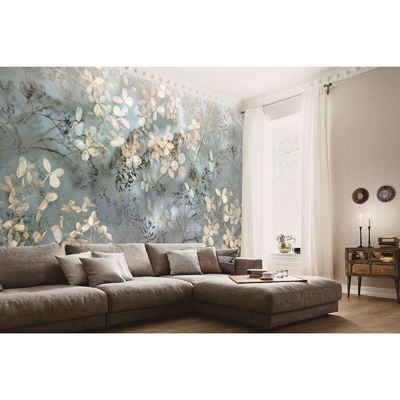 Digitaldruck-Tapete Beige, Creme, Grün, Schwarz, Anthrazit Guido Maria Kretschmer (223620)