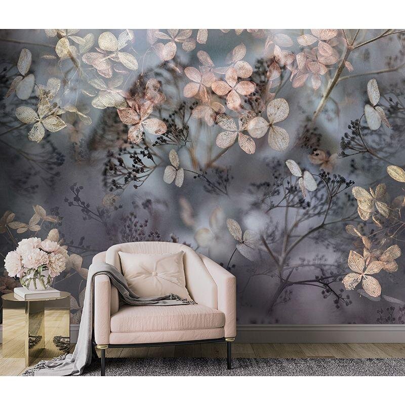 Digitaldruck-Tapete Braun, Grau, Silber, Schwarz Guido Maria Kretschmer (223615)