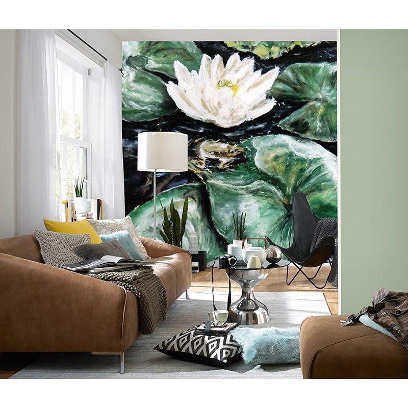 Digitaldruck-Tapete Beige, Creme, Grün Guido Maria Kretschmer (223510)