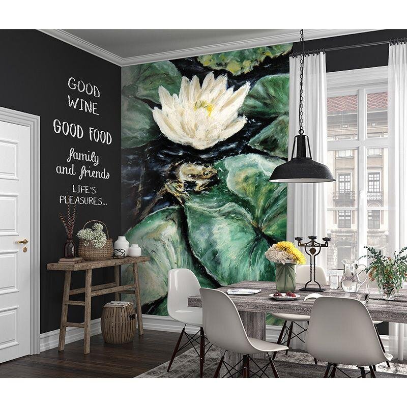 Digitaldruck-Tapete Beige, Creme, Grün Guido Maria Kretschmer (223510)