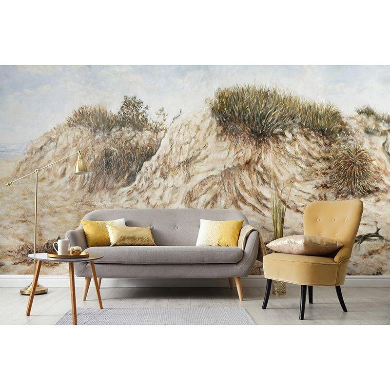 Digitaldruck-Tapete Blau, Braun, Grün Guido Maria Kretschmer (223410)