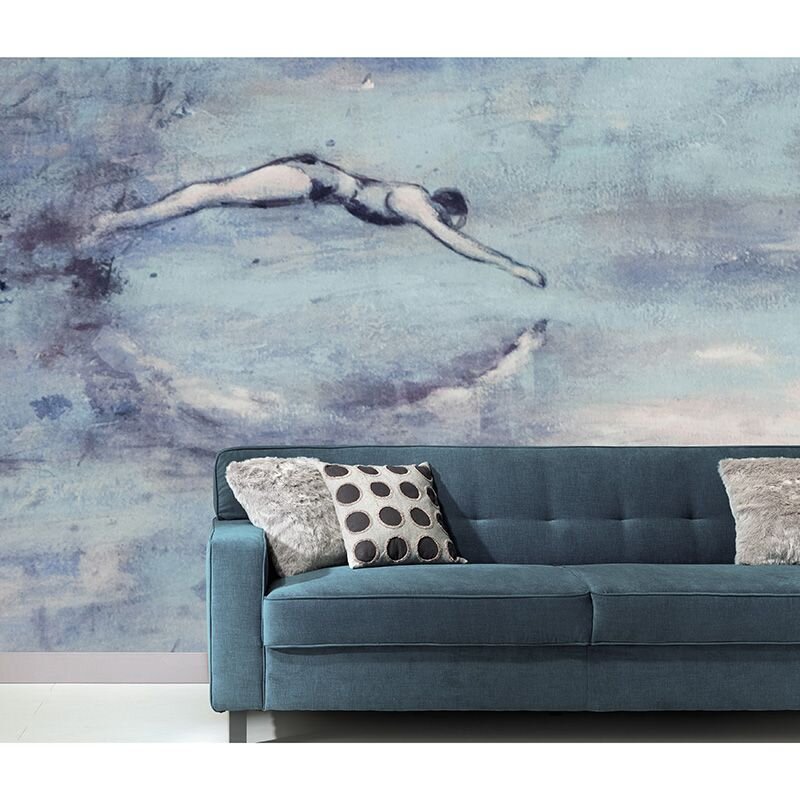 Digitaldruck-Tapete Blau, Türkis Guido Maria Kretschmer (223315)