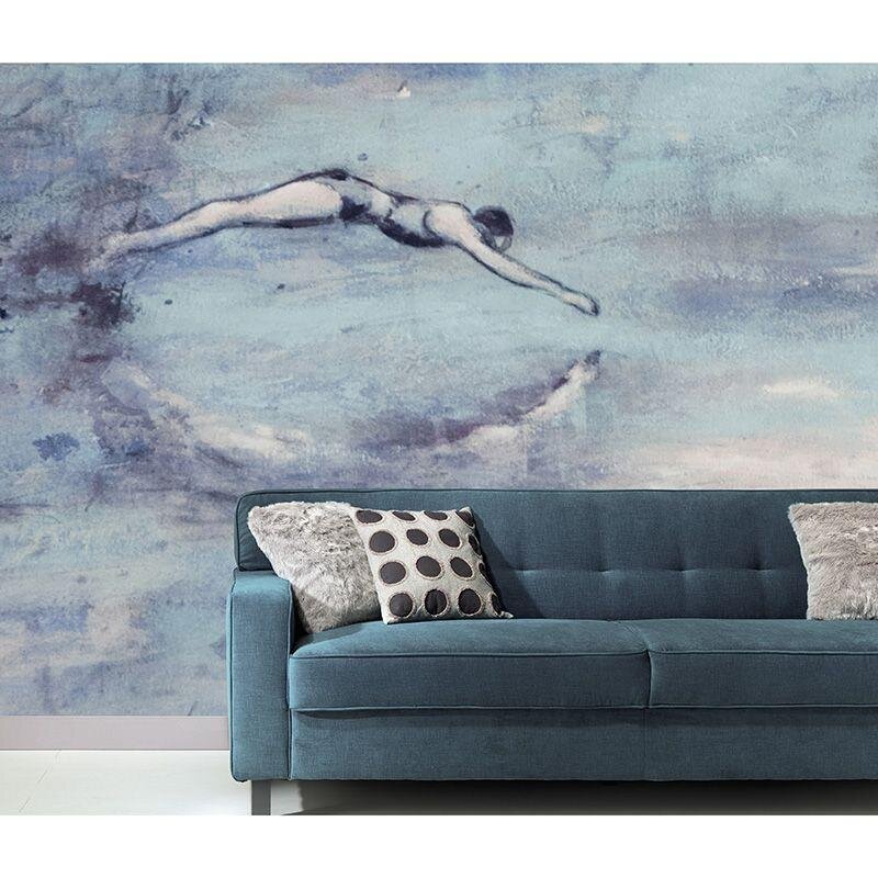 Digitaldruck-Tapete Blau, Türkis Guido Maria Kretschmer (223315)