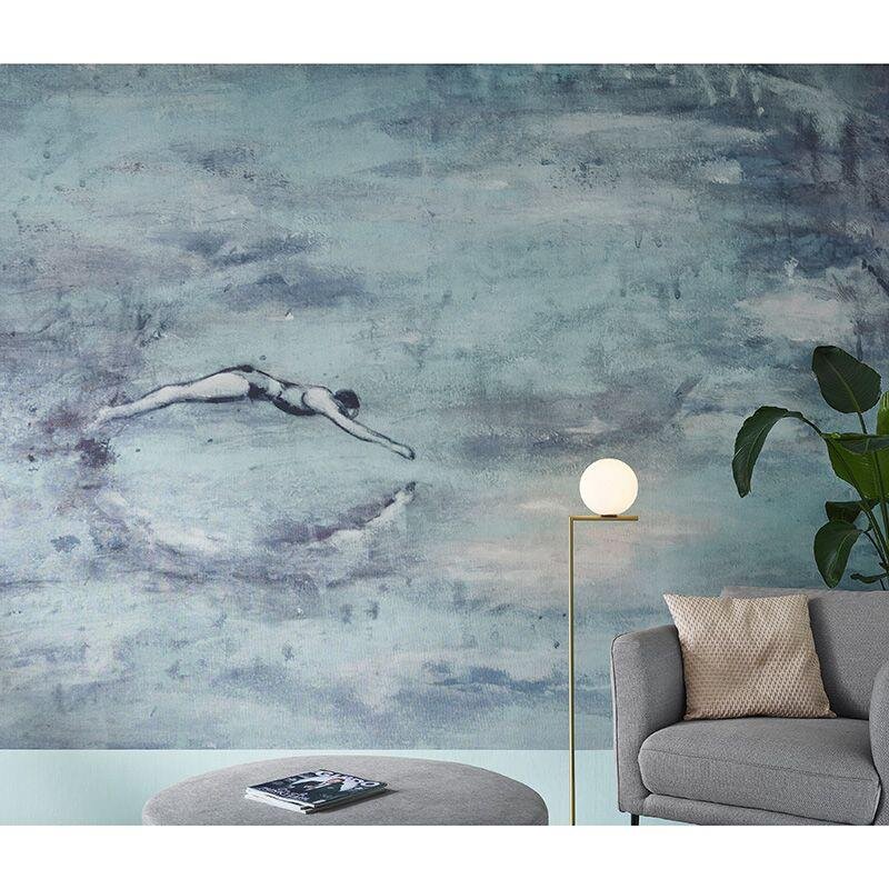 Digitaldruck-Tapete Blau, Türkis Guido Maria Kretschmer (223310)