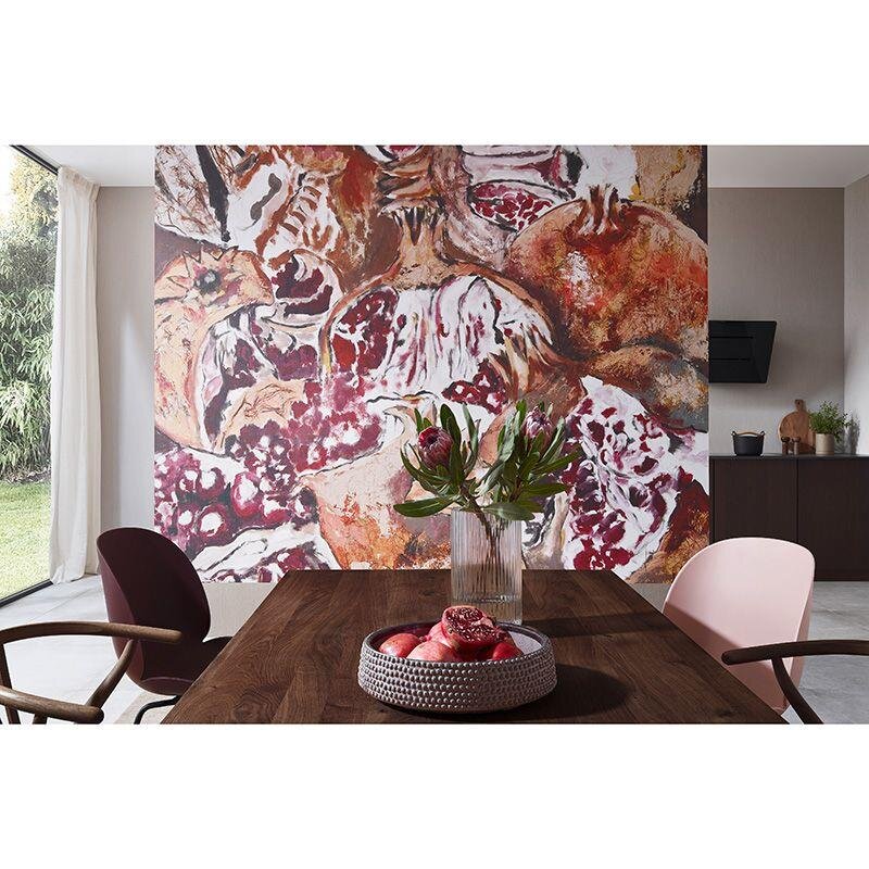 Digitaldruck-Tapete Beige, Braun, Orange, Pink, Rot Guido Maria Kretschmer (223210)