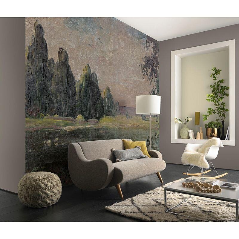 Digitaldruck-Tapete Blau, Braun, Grün Guido Maria Kretschmer (223115)