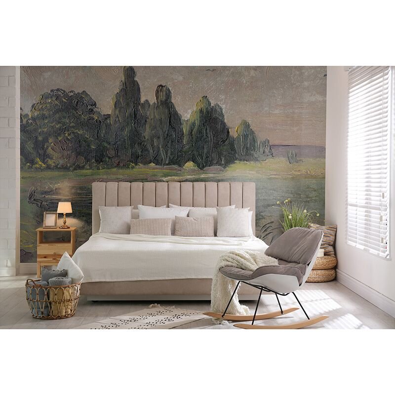 Digitaldruck-Tapete Blau, Braun, Grün Guido Maria Kretschmer (223110)