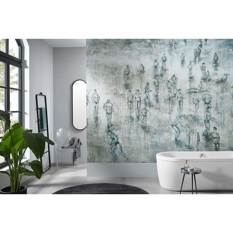 Digitaldruck-Tapete Blau, Braun, Grün Guido Maria Kretschmer (223020)